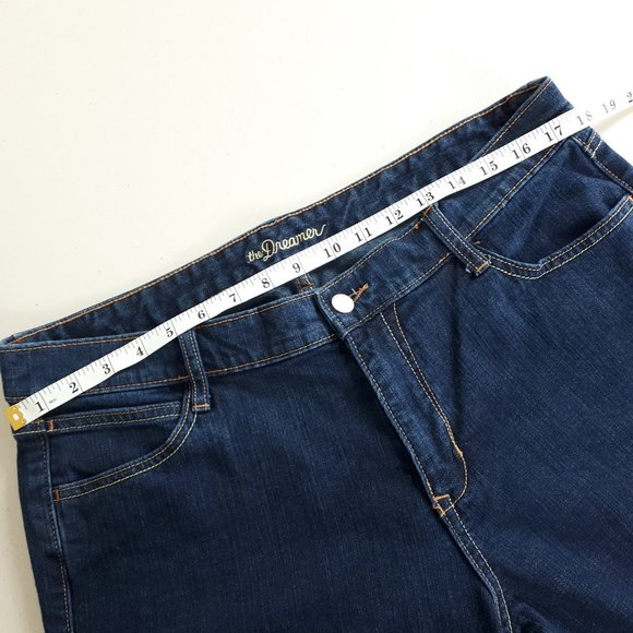 Old Navy Dreamer Dark Wash Mid-Rise Jeans - Picture 8 of 15